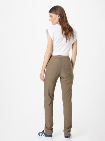 Freequent Slim fit Pants 'ADINA' in Brown