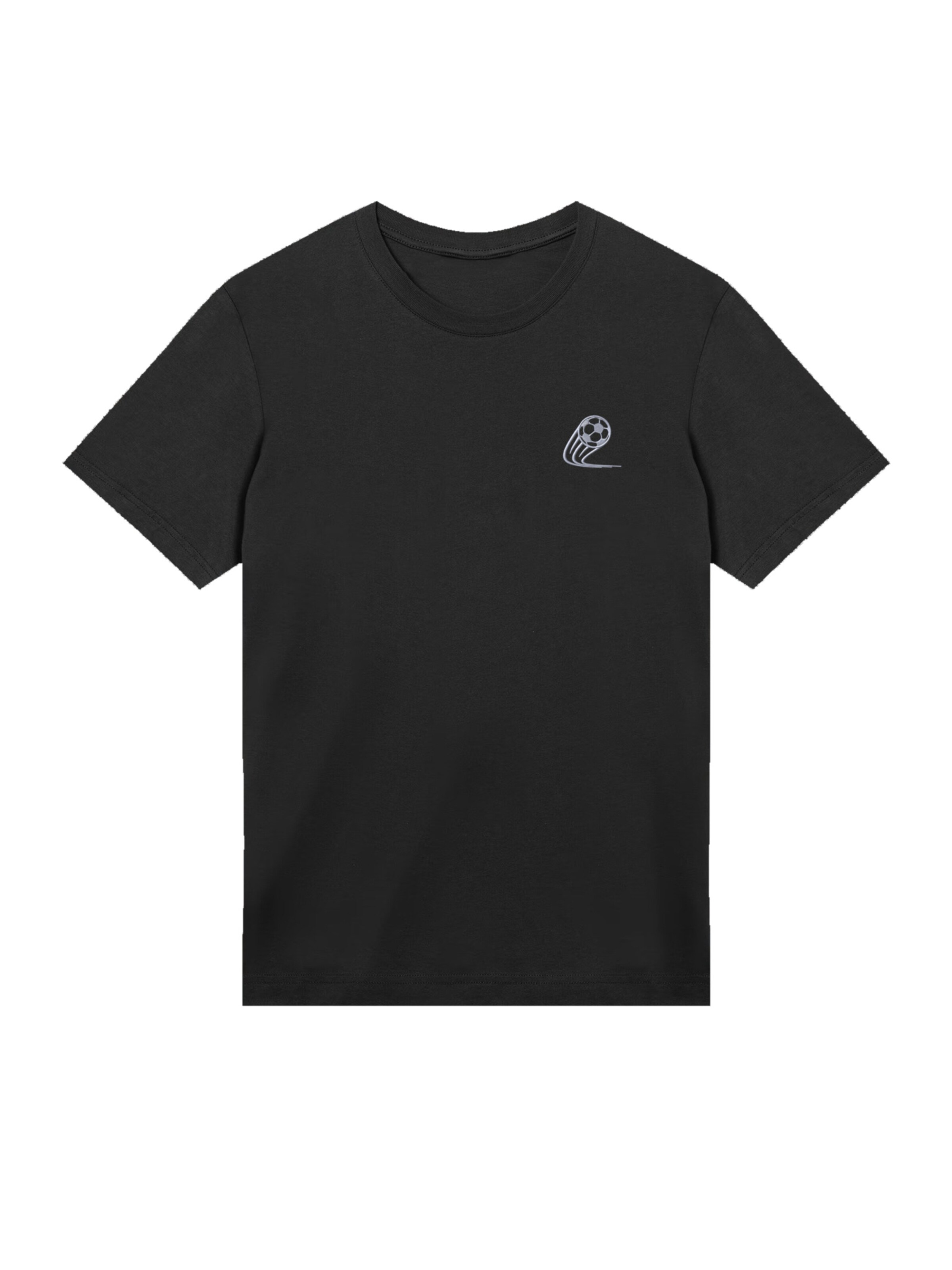 T-Shirt 'Football' F4NT4STIC en noir : devant