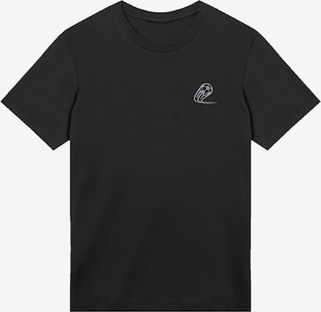 T-Shirt 'Football' F4NT4STIC en noir : devant