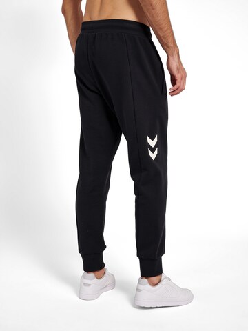 Hummel Tapered Workout Pants 'Liam' in Black