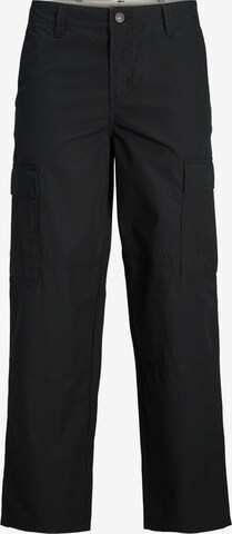 JACK & JONES tavaline Klapptaskutega püksid, värv must: eest vaates