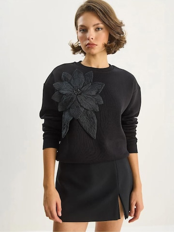 Bianco Lucci - Sweatshirt em preto