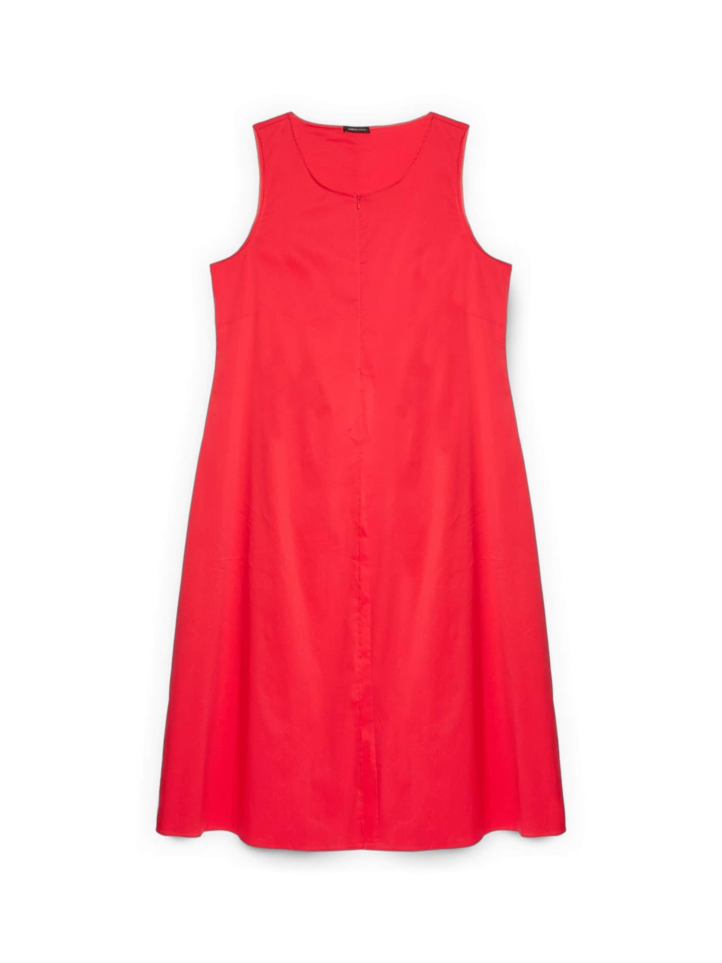 Fiorella Rubino Jurk in Rood: voorkant