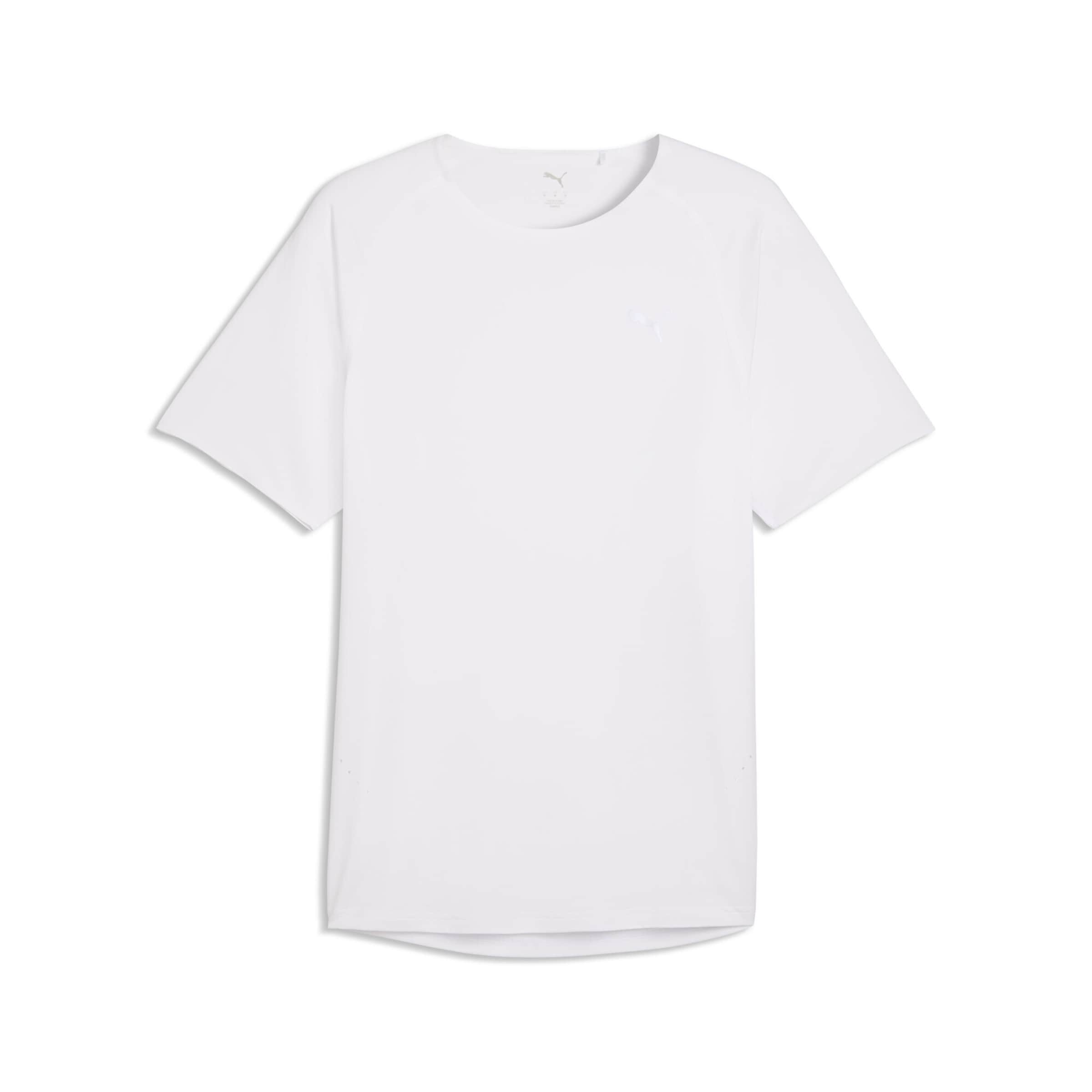 PUMA Performance shirt 'Cloudspun' in White: front