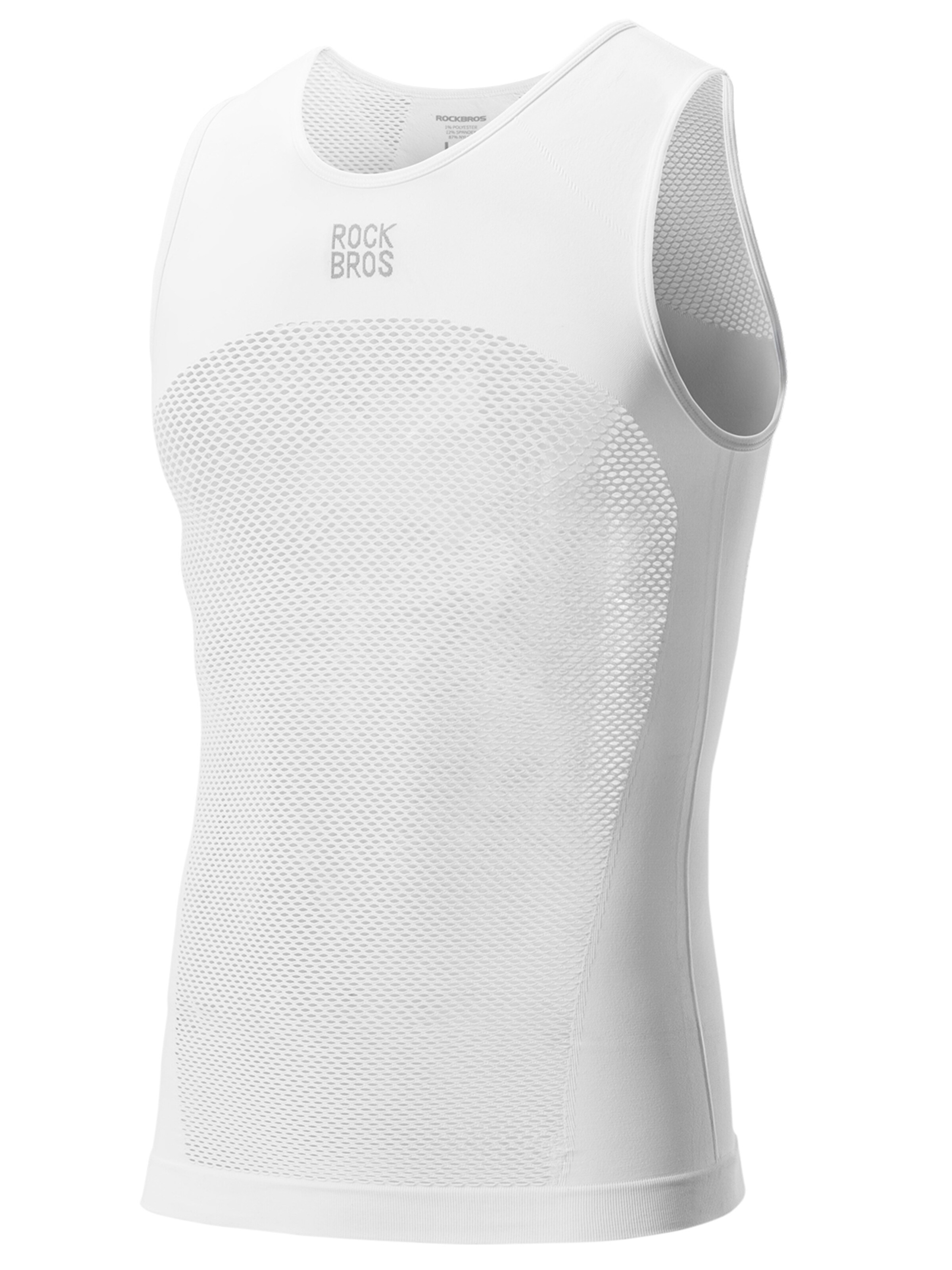 ROCKBROS Sportweste‌‌‌‌‌‌‌‌ in M in weiß, Produktansicht