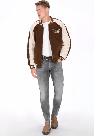 Veste mi-saison DreiMaster Vintage en marron