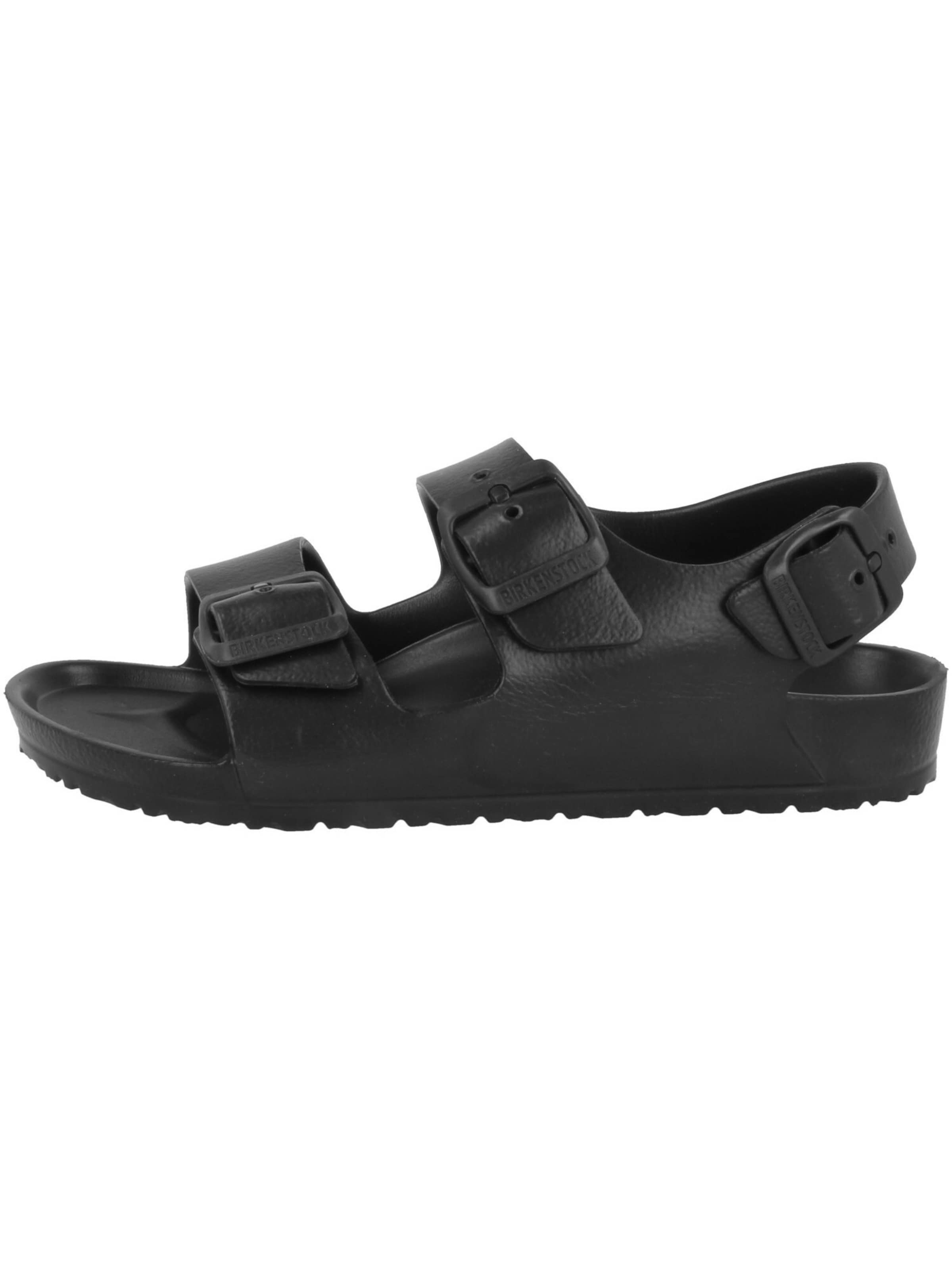 melns BIRKENSTOCK Vaļējas kurpes 'Milano'