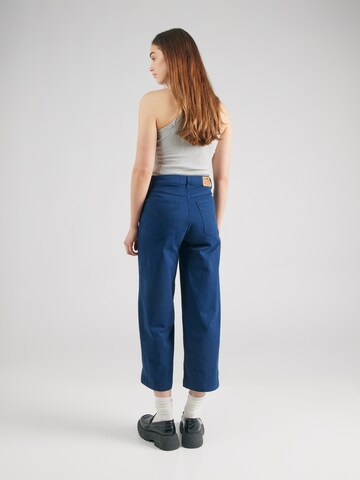 Blutsgeschwister Wide Leg Hose in Blau