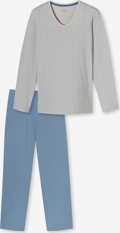 SCHIESSER Pyjama 'Comfort Essentials' in Beige: Vorderseite