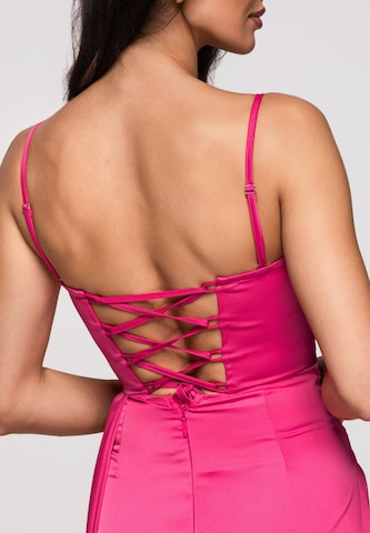 Ombre Avondjurk in Roze