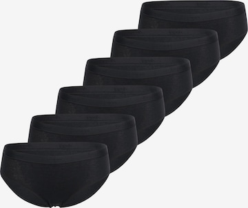 SLOGGI Boyshorts 'GO Casual' in Black: front