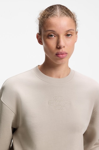 HUGO Sweatshirt 'Daxandria' in Beige
