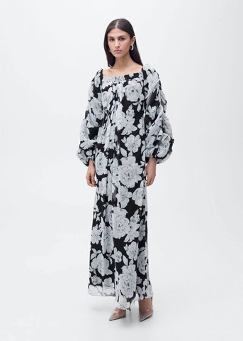 MANGO Kleid 'Vapor-A' in Schwarz: Vorderseite
