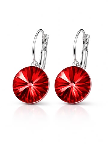 COLLEZIONE ALESSANDRO Earrings 'Germany' in Red: front