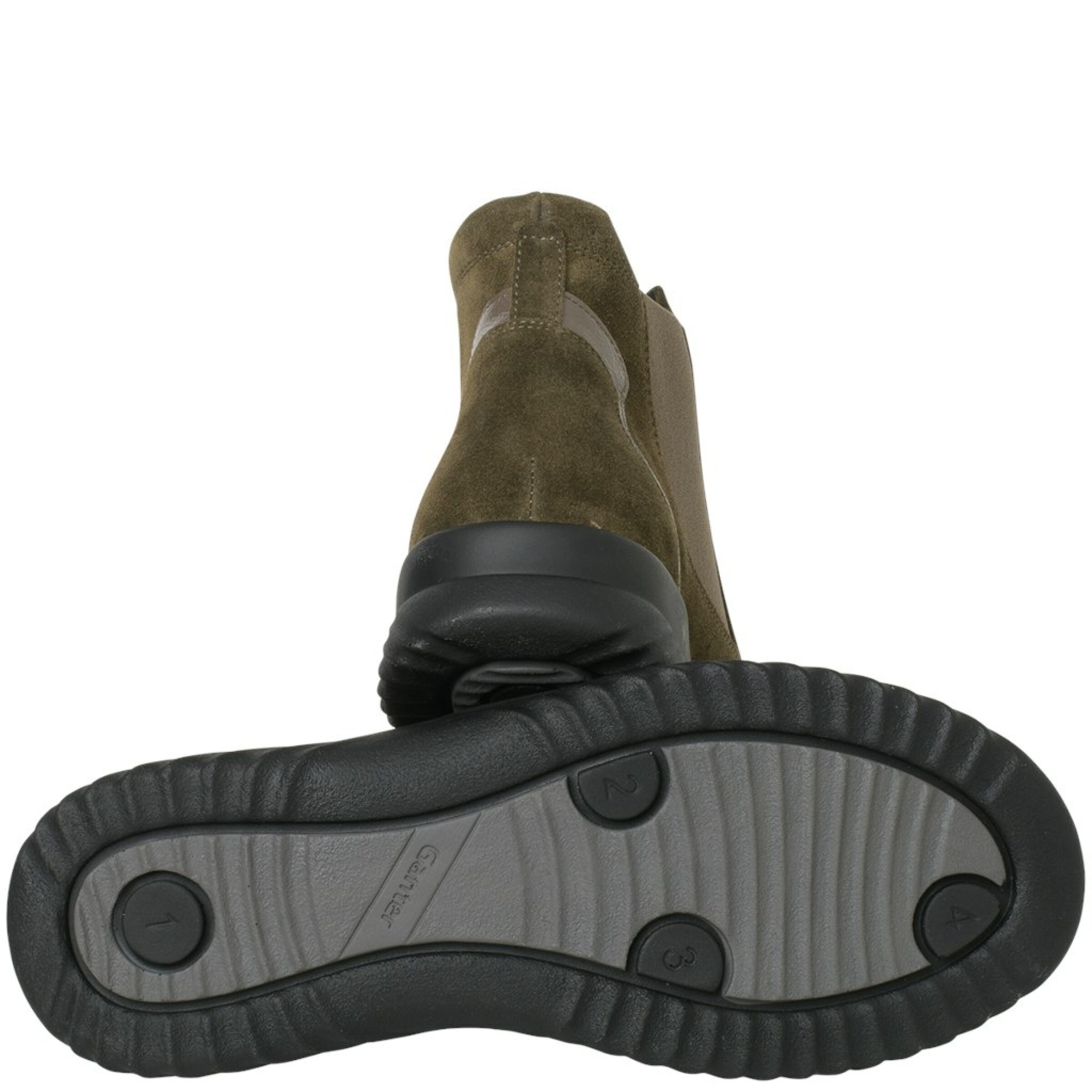 SEMLER Stiefelette in Grün