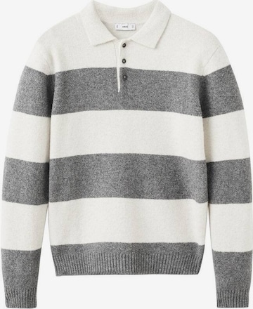 MANGO MAN Pullover 'Lotusr' in Grau: Vorderseite