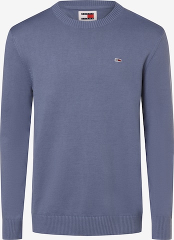 Tommy Jeans Sweater 'Essential' in Blue: front