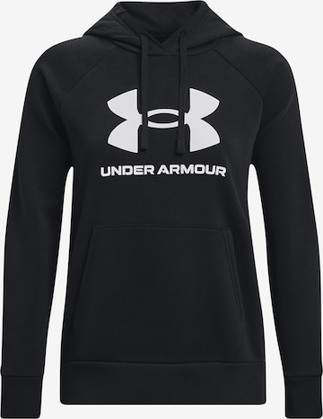 Sweat de sport 'Rival' UNDER ARMOUR en noir : devant