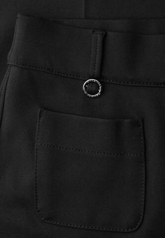 STREET ONE Loosefit Hose in Schwarz