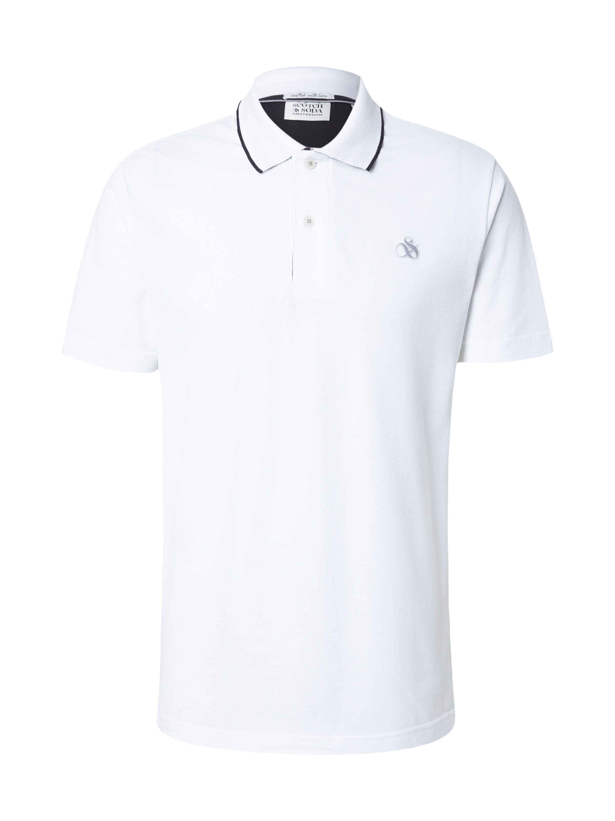 SCOTCH & SODA Футболка в Белый: спереди