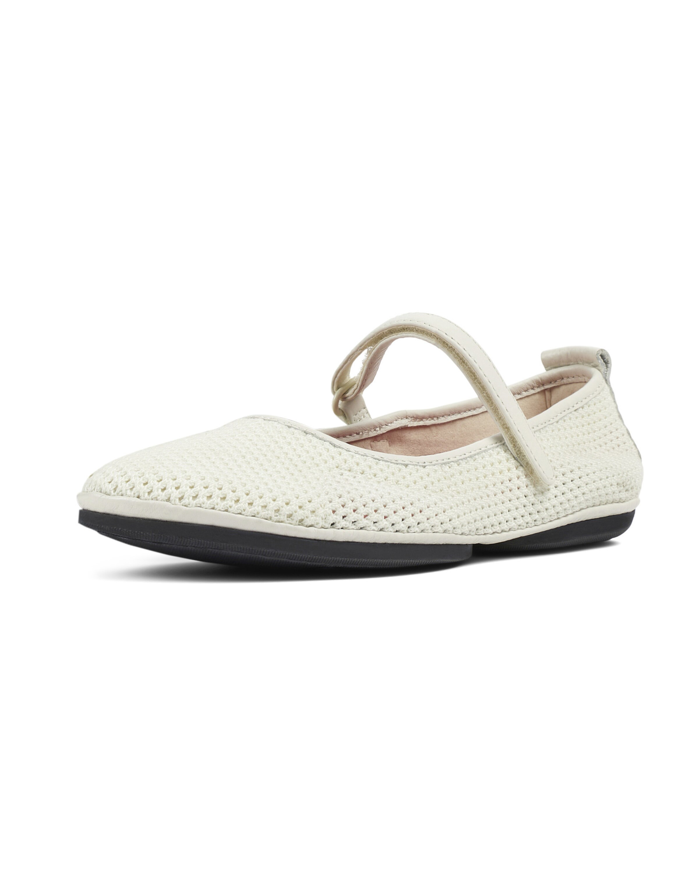 CAMPER Strap ballerina &#x27; Right Nina &#x27; in White: front