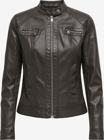 Veste mi-saison 'Bandit' ONLY en marron : devant