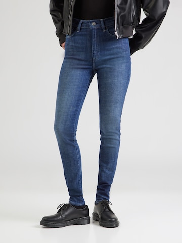 G-STAR Skinny Džínsy 'Kafey' - Modrá: predná strana