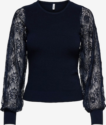 Pull-over 'ONLPerry' ONLY en bleu : devant