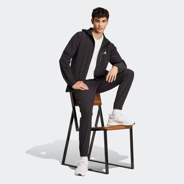 ADIDAS SPORTSWEAR Tapered Sportbyxa i svart