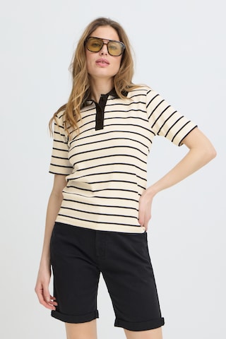 Pulz Shirt 'PZALLESIA' in Beige