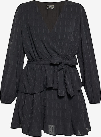 faina Dress in Black: front