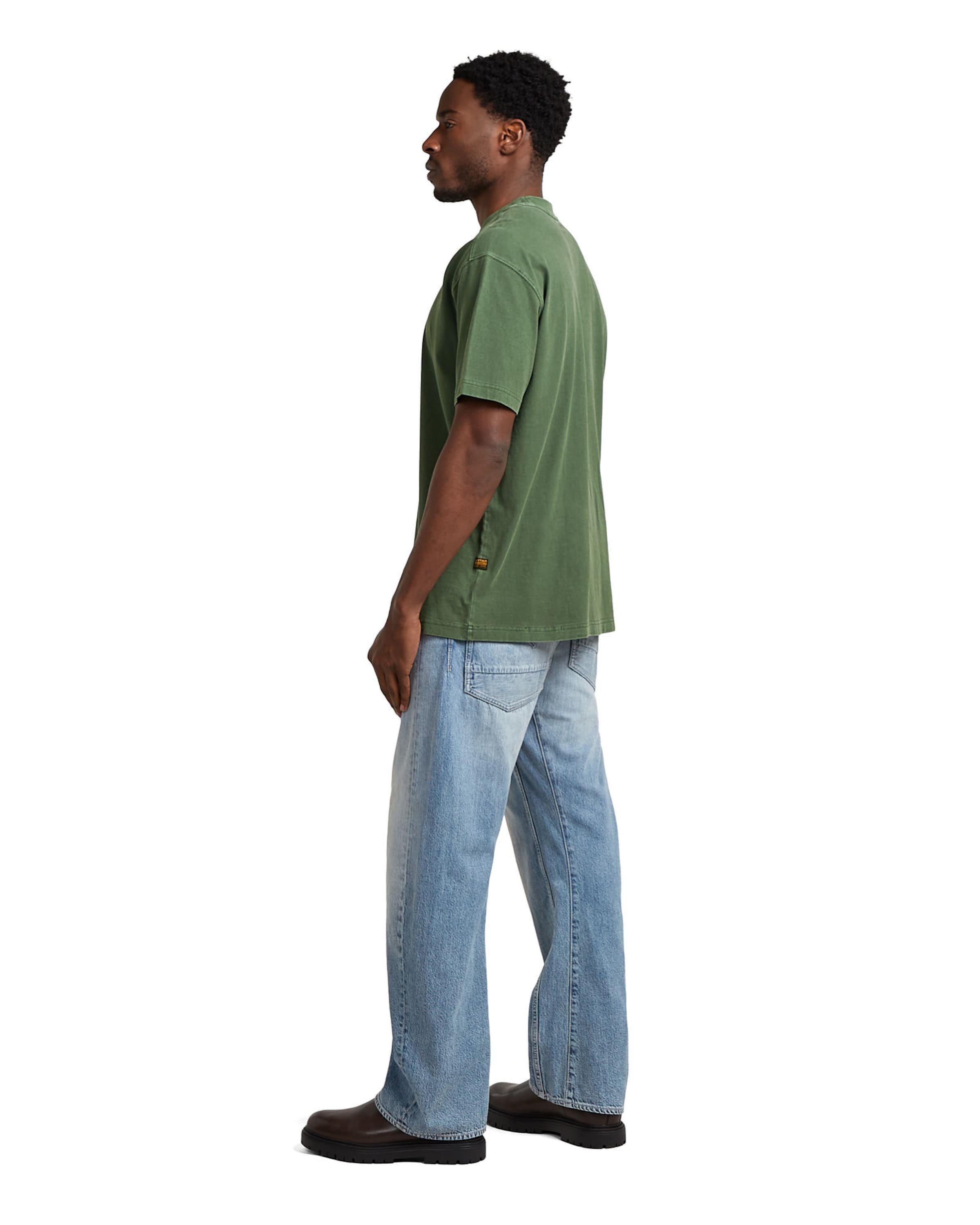 G-STAR Shirt 'Relaxed Base T-Shirt' in Groen