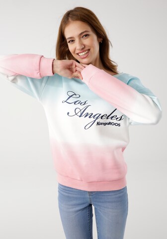 KangaROOS Sweatshirt in Mischfarben: predná strana