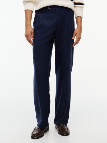 TOMMY HILFIGER Regular Hose 'Dover' in Blau: Vorderseite