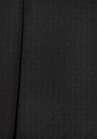 LASCANA - Pierna ancha Pantalón en negro