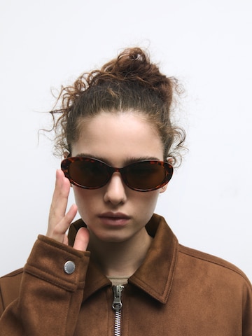 Lunettes de soleil Pull&Bear en marron