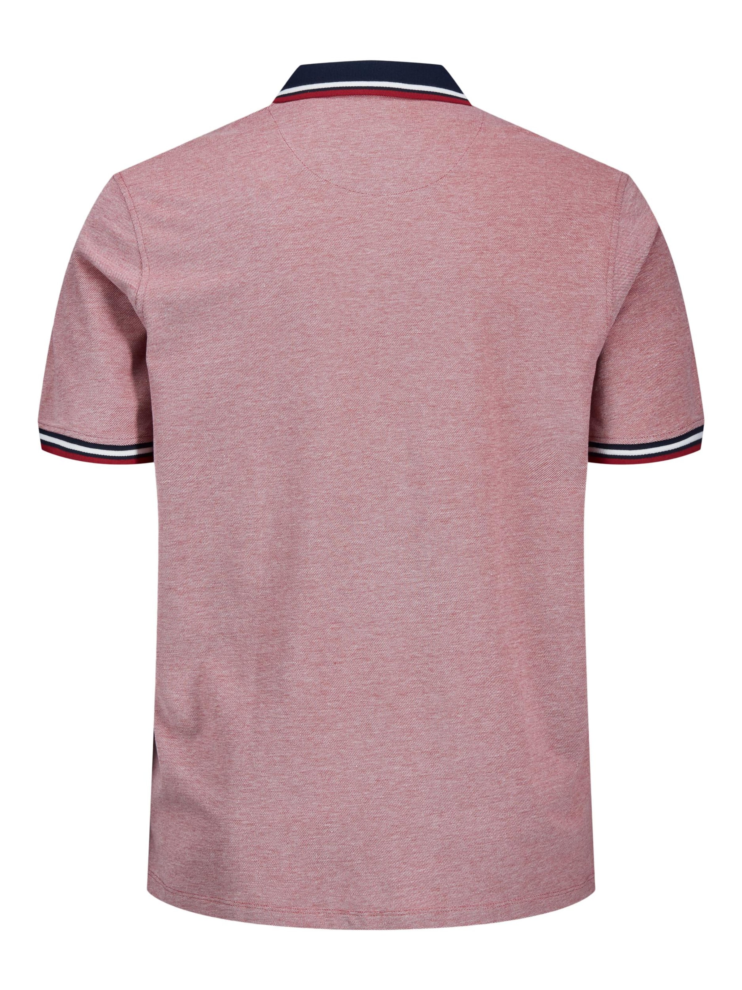 Jack & Jones Plus T-shirt 'JJEPAULOS' i röd