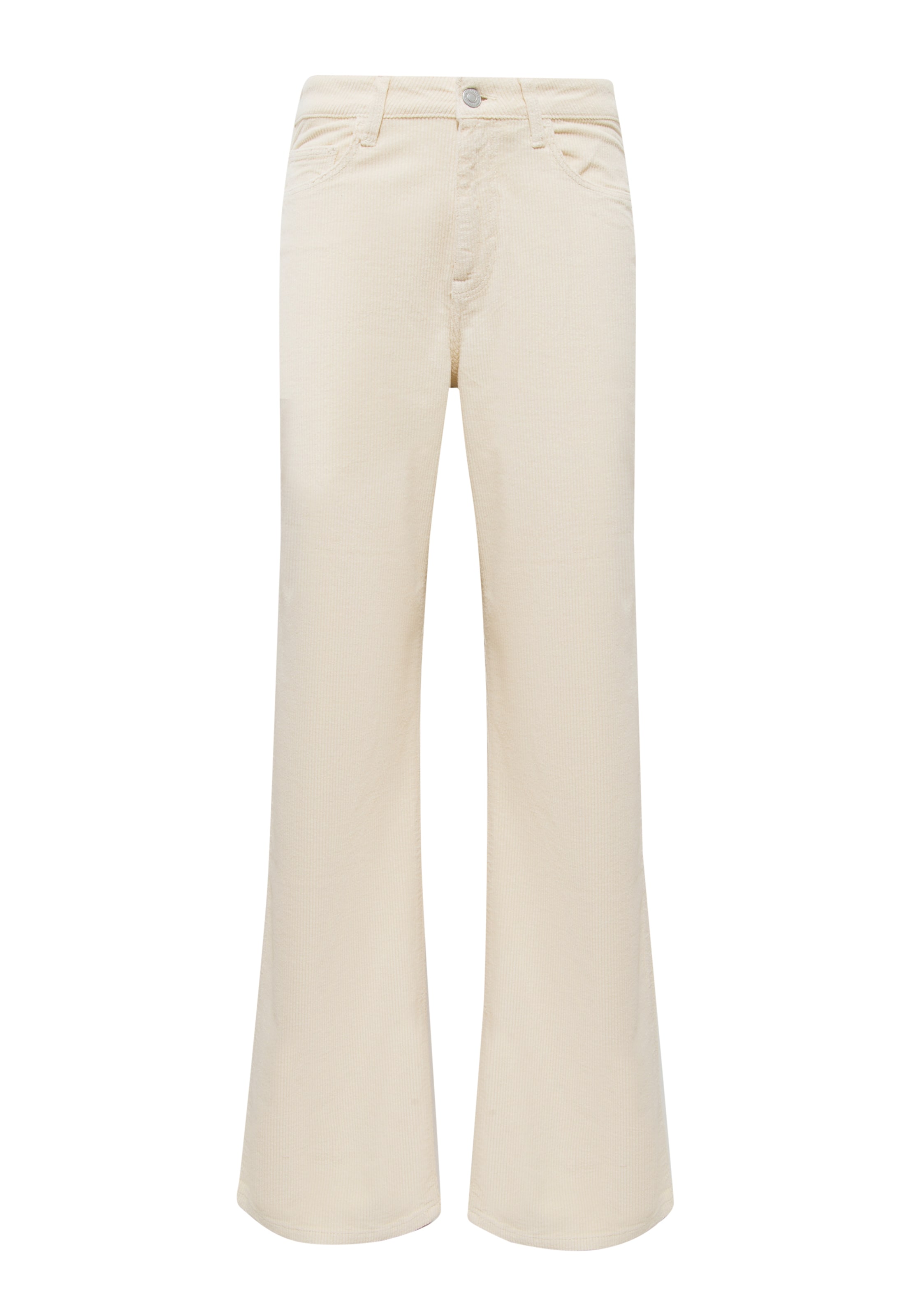 Mavi Flared Pants 'Malibu' in Beige: front