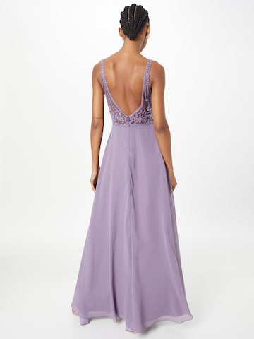 Robe de soirée Laona en violet