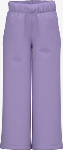 NAME IT Wide leg Trousers 'Vanity' in Purple: front