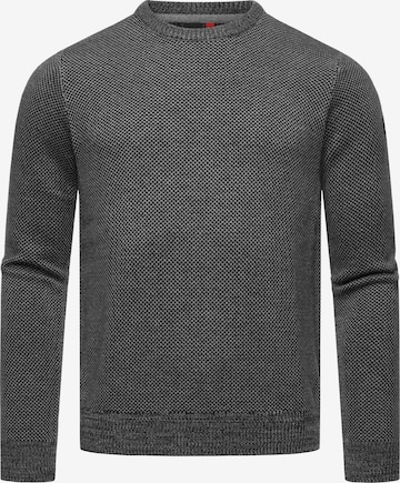 Ragwear Sweater 'Larrs' in Grey: front