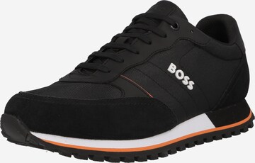 BOSS - Zapatillas deportivas bajas 'Parkour' en negro: frente