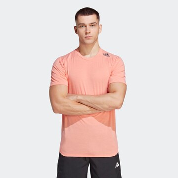 ADIDAS SPORTSWEAR Sportshirt 'Designed for Training' in Orange: predná strana