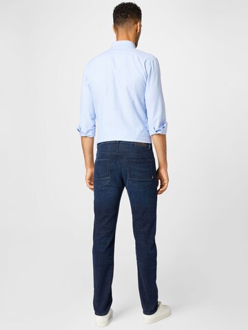 BOSS Slimfit Jeans 'Delaware' in Blau