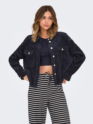 Veste mi-saison 'ONLMarina-Eny' ONLY en gris : devant