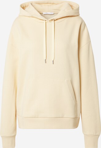 BOSS Sweatshirt 'Econny' in Yellow: front