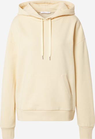 BOSS Black Sweatshirt 'Econny' in Yellow: front