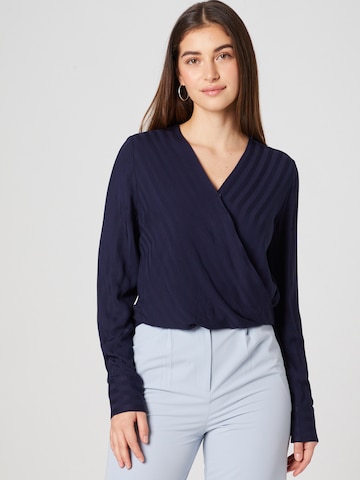 Guido Maria Kretschmer Collection Blouse in Blauw: voorkant
