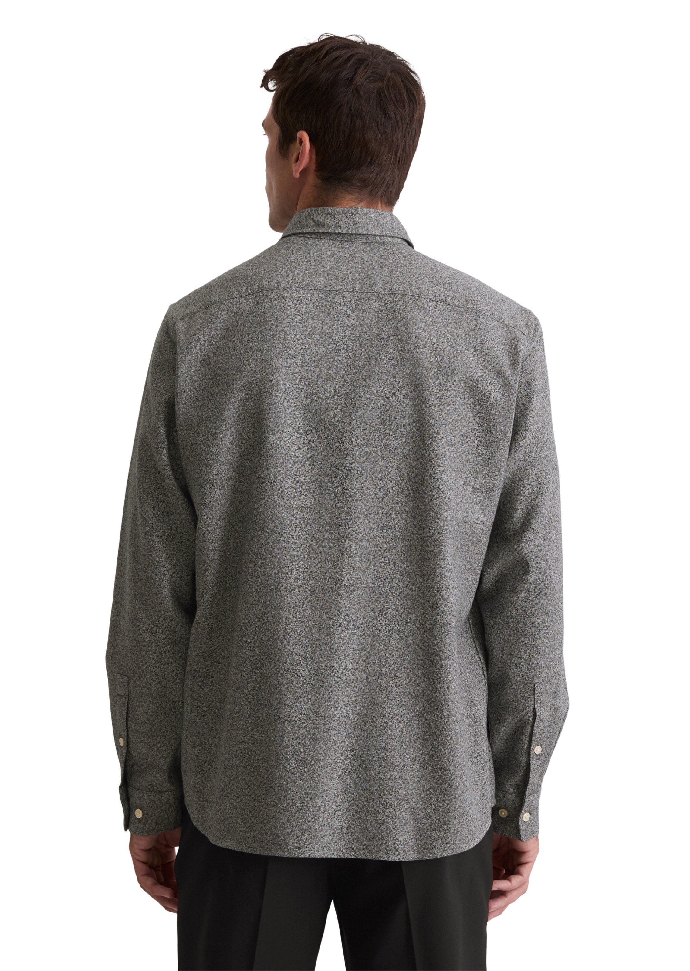 Marc O'Polo Regular fit Button Up Shirt in Grey