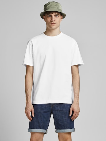 JACK & JONES Shirt in White: front